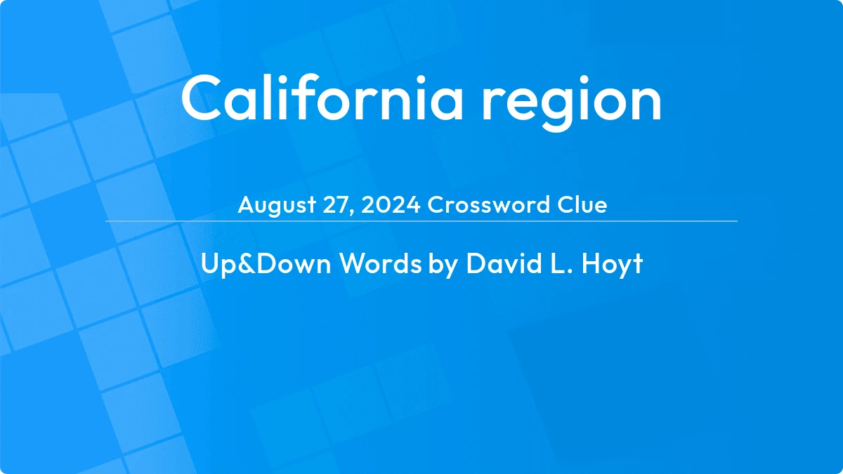 California Region October 26, 2023
