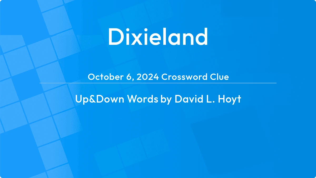Dixieland October 5, 2024