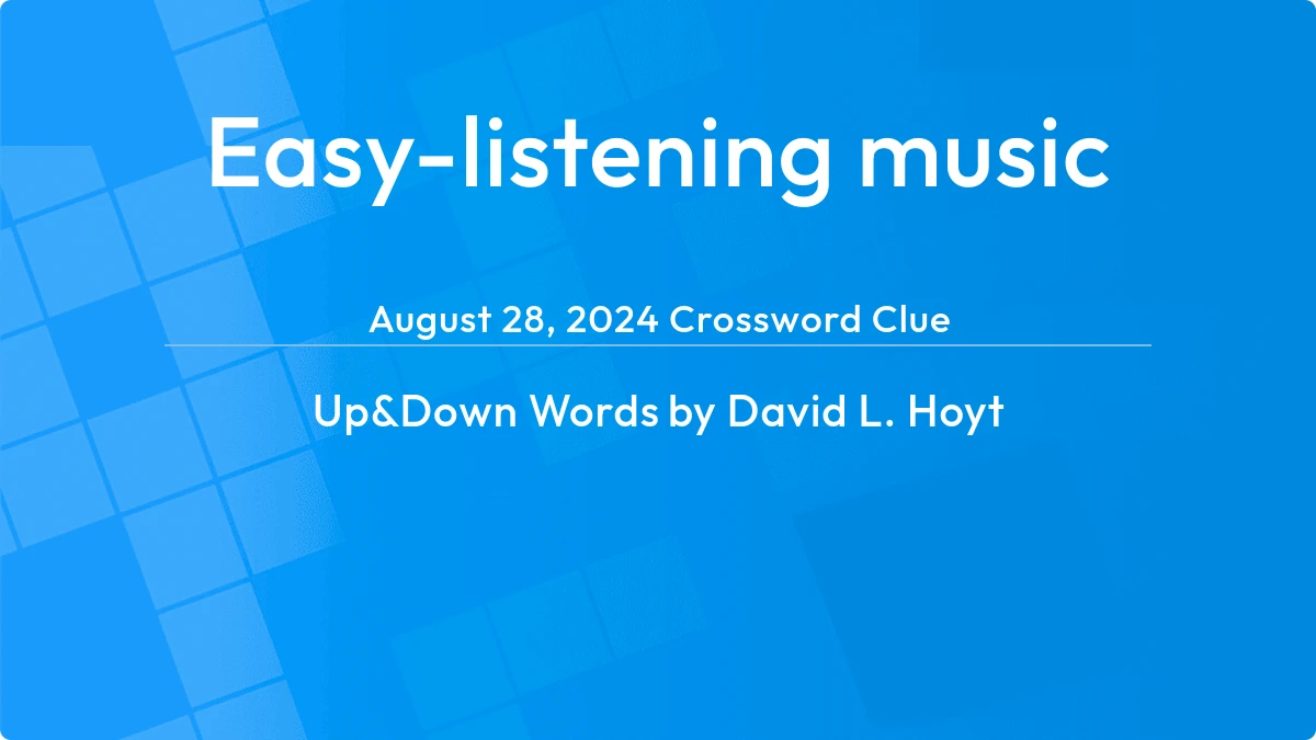Easy Listening Music October 27, 2023