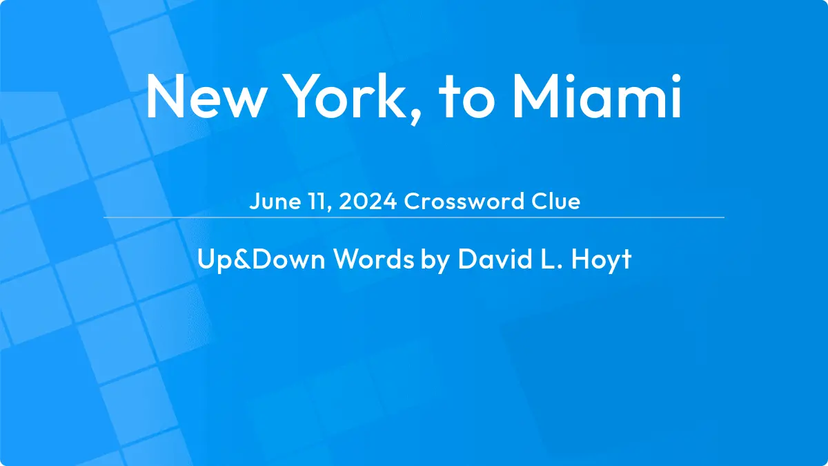New York To Miami August 8, 2023
