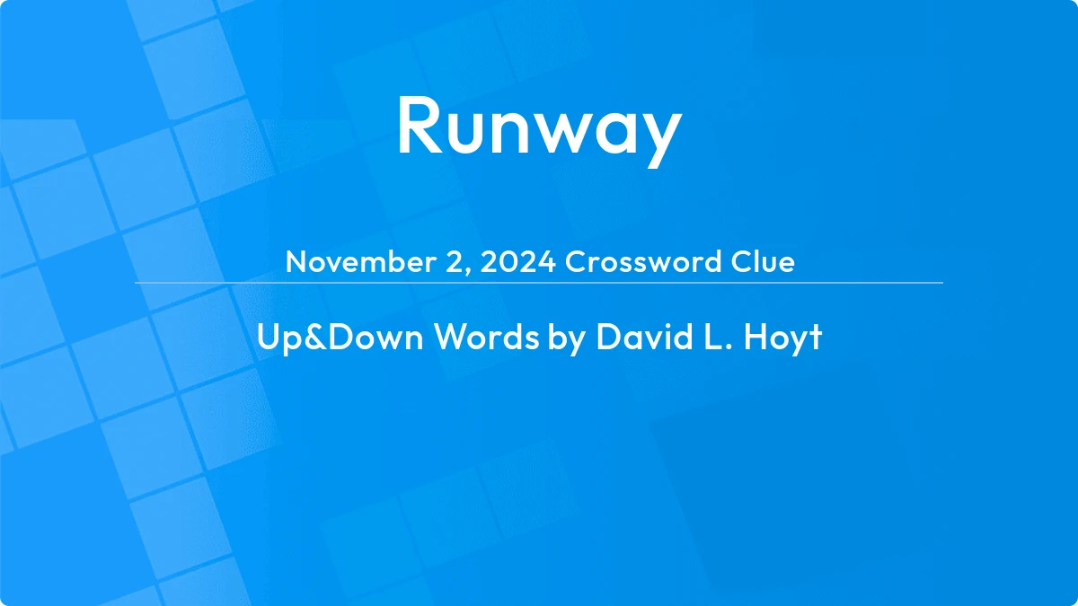 Runway January 5, 2024